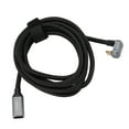 thumbnail image 1 of 100W PD USB3.2 Gen2 10Gbps Type C Extension Cable, 4K 60Hz Data Transfer with OTG, VR for Pro, Galaxy S20, Switch, , VR Rift S with High Strength Nylon Braided Cord, Aluminum, 1 of 7