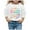 White, variant on Girls Cute Graphic Sweatshirt Long Sleeve Soft Pullover Round Neck Top Comfortable Casual Hoodie For Kids