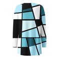 thumbnail image 4 of Frostluinai Cardigan Léger Femme Été Ouvert à l'Avant Manches Longues Cardigans Drapés Vestes Graphiques Géométriques Amusantes avec Poches, 4 of 5