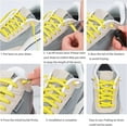 thumbnail image 6 of Elastic Shoe Laces for Kids and Adults, Tieless Shoelaces for Sneakers, No Tie Shoe Laces, 6 of 10