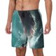 thumbnail image 1 of Balery Surfing Shark Bañador para hombre, shorts de playa de secado rápido con entrepierna y forro de compresión-XX-Large, 1 of 6
