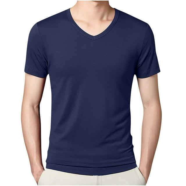 Yuzhih T-Shirts Athlétiques pour Hommes Séchage Rapide Gym Entraînement Course Sport Évacuation de l'Humidité Manches Courtes Col Ras du Cou