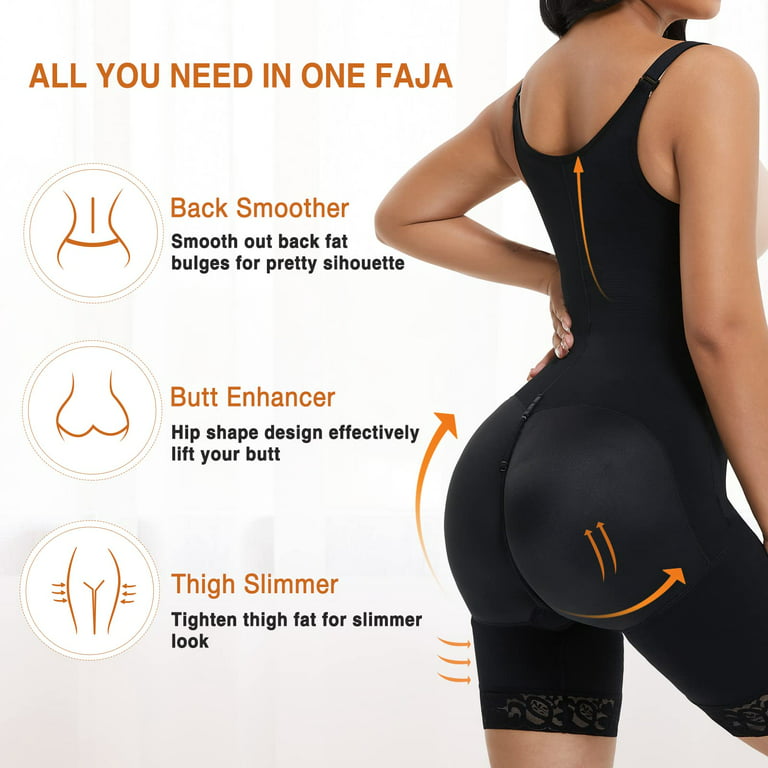 FeelinGirl Women's Full Body Shapewear | Tummy Control, Butt Lifter, Thigh  Slimmer