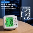 AlphaGeek Wrist Blood Pressure Monitors for Home Use Rechargeable ...