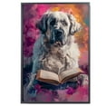 thumbnail image 2 of Anatolian Shepherd Decor Poster Unframe, Anatolian Shepherd Dog Canvas Wall Art, Dog Reading Book Canvas Print Painting Poster Wall Decor Dog Lovers Gifts, 2 of 6