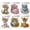 Cat, variant on FLOPESN 6Pcs DIY Folding Greeting Diamond Art Painting Card ,Creative Design Thank You Card Set for Holiday Birthday Crafts Gift-Cat