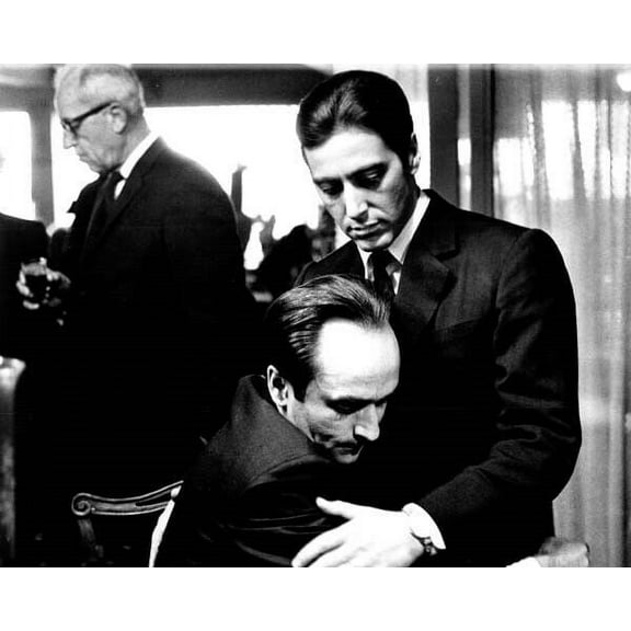 The Godfather Part II Al Pacino consoles brother John Cazale 8x10 inch photo