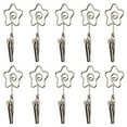 thumbnail image 1 of 1 Set Photo Clip Easy Installation Wall Hanging Photo Display Clips Flower  Heart Shape Clip for Home, 1 of 10