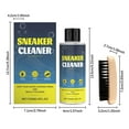 thumbnail image 4 of Shoe Cleaning Set, 120ml Complete Kit with Brush and Cleaner for Sneakers, Leather Shoes, and Footwear Care, 4 of 9