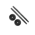 thumbnail image 3 of Guardoinrt 2Pcs Cymbal Strap Soft Musical Instrument Handle Cymbal Accessory Repairment Black Strap 40x3cm, 3 of 6