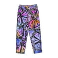 thumbnail image 4 of Fotbe Watercolor Butterflies Women's Pajama Pants,Sleepwear Pants,Pj Bottoms Drawstring And Pockets-X-Large, 4 of 9