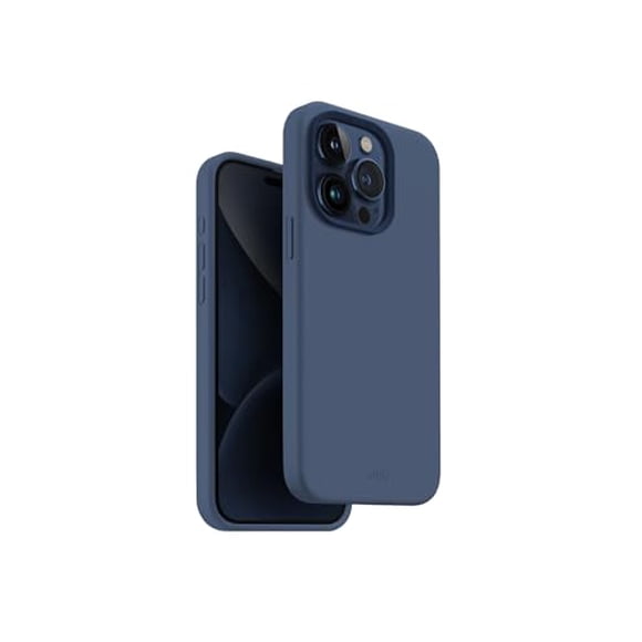 UNIQ Lino (MagClick™) Funda para iPhone 15 Pro MagSafe silicón Premium híbrida