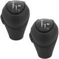 thumbnail image 1 of 2X Pomo de cambio automático negro para Smart Fortwo 450451 1998-2014 Roadster 452 2003-2006, 1 of 5