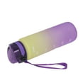 thumbnail image 4 of Small Water Bottle, Time Marker  Water Bottle With Sticker Rope For Gym For Office For Cycling Purple Cover Gradient, 4 of 8