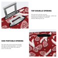 thumbnail image 3 of Gukieu Christmas Holiday Pinecone Print Suitcase Protective Cover, Elastic Zipper Buckle Suitcase Protective Cover, Suitable for Travel, Business Trip-Medium, 3 of 7