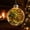 E, variant on Light Up Transparent Christmas Ornament Ball,Religious Cross Lily Scripture Design Hanging Bauble With Built-in LED Lights,Christmas Tree Mantel Window Decor,A