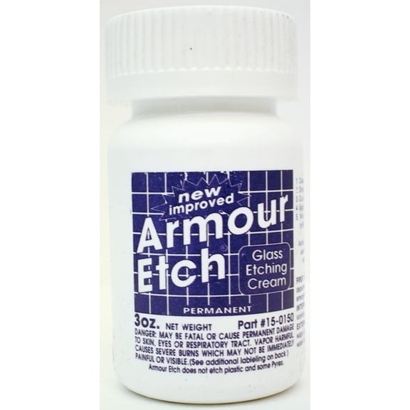 Armour Etch Glass Etching Cream, 3 oz.