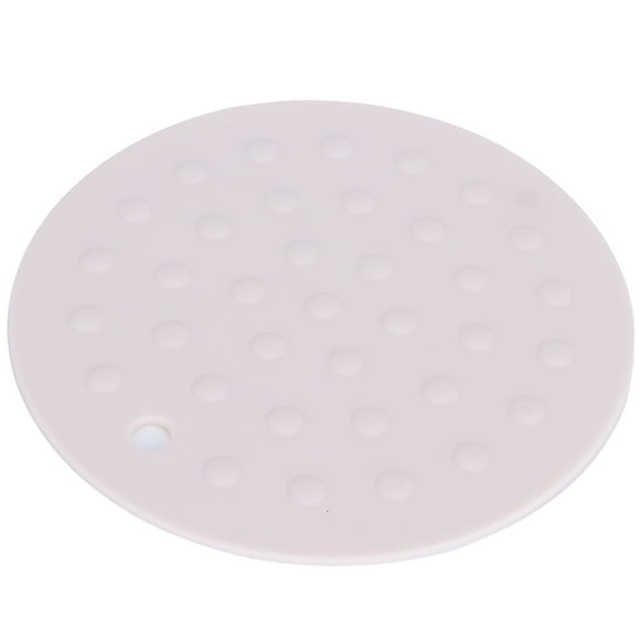 Placemat,Round Shape Silicone Pad Dish Mat Kitchenware Exceptional Reliability