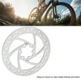 thumbnail image 4 of Disque de Frein de Vélo de Montagne, Bride de Rotor de Frein à Disque à Six Trous Ronds, Remplacement de Rotor de Frein à Disque, 4 of 8