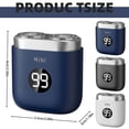 thumbnail image 3 of Outils de Beauté Rasoir pour Hommes 2025 Mini Rasage Rasoir à Double Tête Mini Rasoir pour Hommes Rotatif pour et Sec, Outils de Beauté pour Femmes, 3 of 5