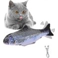 thumbnail image 1 of Catnip Fish Toy, Indoor Cat Toy, 1 of 2