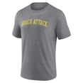 thumbnail image 2 of Men's Heather Gray Oregon Ducks Arch Battle Cry Tri-Blend T-Shirt, 2 of 3