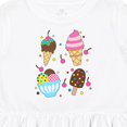 thumbnail image 4 of Inktastic Ice Cream with Patterns Girls Toddler Dress, 4 of 5