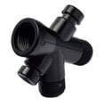 thumbnail image 3 of Regadera Negra con Acabado Mate, con Manguera Incluida MEER RS303, 3 of 6