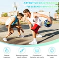 thumbnail image 2 of ZheElen Sturdy Rubber Basketball Size 7 For Youth Outdoor Game Exquisite Workmanship Sports Basketball Size, 2 of 6