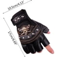 thumbnail image 2 of Guantes De Cuero De Medio Dedo, 2 of 4