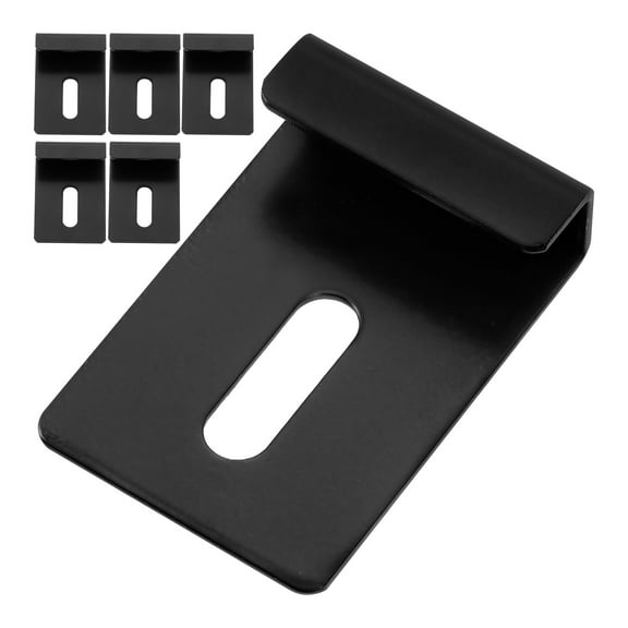 Raindrops 6Pcs Metal Mirror Clips for Exhibition Wall Mounted Mirrors 1.4X1.0X0.3in