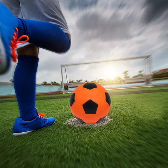Glow In Dark Soccer Ball, LED Light Up Indoor Outdoor Football, Battery-Operated Bright Sports Ball, Fun Gift Idea for Teen Boys, Girls, Game, Play & Outdoor Sports Use
