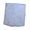 thumbnail image 3 of Camino de mesa de tul, decoración multifuncional para mesa de comedor, ligero, para bodas Blanco, 3 of 9