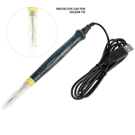 Greensen Portable USB Electric Soldering Iron 5V 8W DIY SMD PCB Soldering Repair (Best Soldering Iron For Pcb)