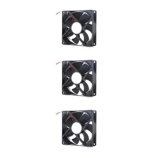 braveheart Computer Case Cooling Fan Replacement PC Cooler Replacement Upgrading Electrical Heater Humidifier Charging Pile Cool Roller Bearing 3Set