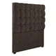 thumbnail image 4 of Recámara Individual Trinity Slip Chocolate con Cabecera + Box Base Cama, 4 of 8