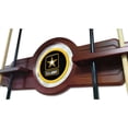 thumbnail image 3 of United States Army Solid Wood Cue Rack with a Chardonnay Finish, 3 of 3