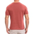 thumbnail image 4 of pstuiky Camisas de manga corta para hombre, Camisa casual de manga corta para hombre, estilo bolos vintage, estilo playero cubano, con botones, para verano ropa de hombre s, 4 of 6
