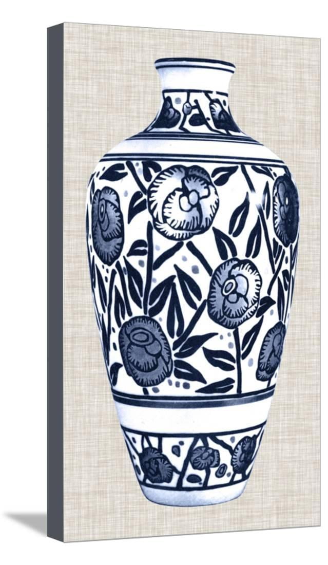 Blue & White Vase IV Stretched Canvas Print Wall Art 1b 53fe 4ae5 a9f1 83b91c35d998 1 0d6efb28bbd4bff206a ff4e073