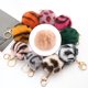 thumbnail image 2 of Qarigey Colgante de bola de felpa, accesorio de decoración de moda de tamaño pequeño exquisito, colgantes universales DIY, decoración colgante, Ropa, zapatos y accesorios Miscelánea Rosa claro Qarigey AP014142-07, 2 of 6