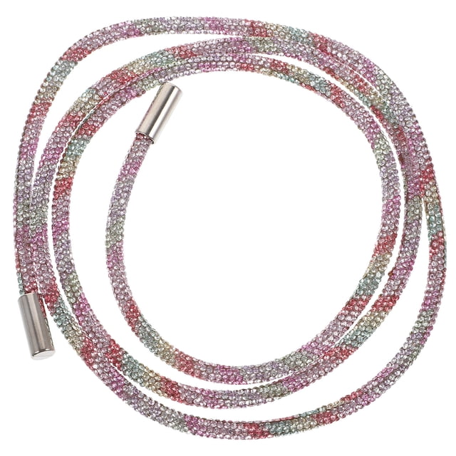 HEANUJJ Cuerda De Strass Redonda Para Con Materiales De Vidrio Y Resistente