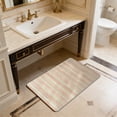 thumbnail image 6 of Striped Diatomaceous Earth Bath Mat Absorbent Quick Dry Non Slip Bathroom Floor Rug 32x20 Inch 1 Count, 6 of 6