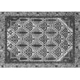 thumbnail image 1 of Ahgly Company Indoor Rectangle Abstract Gray Modern Area Rugs, 2' x 5', 1 of 4