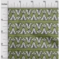 thumbnail image 1 of oneOone Silk Tabby Fabric Floral & Triangle Block Print Fabric By Yard 42 Inch Wide, 1 of 4