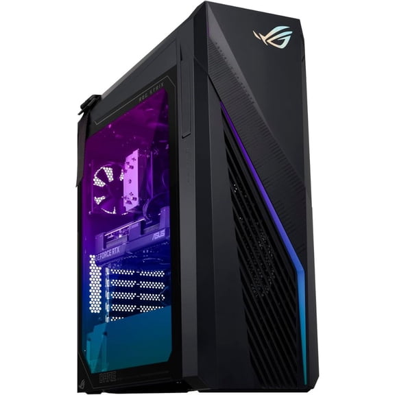 Restored ASUS ROG Strix G16CHR Intel Core i7-14700F 2.1GHz 32 GB 1TB SSD NVIDIA GeForce RTX 4070 SUPER Windows 11 Home Gaming Desktop, Gray