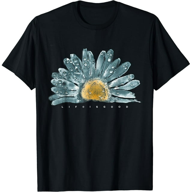 T-Shirt Noir Famille Tournesol Homme Femme - comme sur l'Image - 3TG