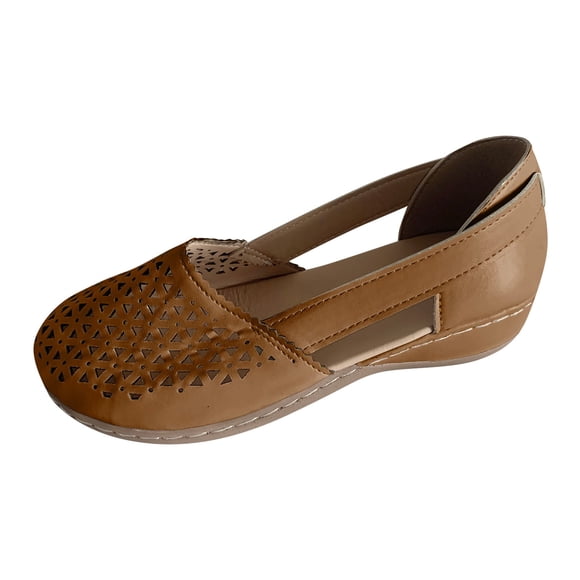 Breathable Women's Sandals Thick-soled Women's Platform & Wedge Sandals Earth Spirit Sandals for Women Casual Fashion Outdoor Shoes Womens Wedges Sandals Size 13 Womens Sandals for Leisure