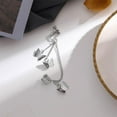 thumbnail image 3 of Pendiente elegante Yuyangstore Mariposa Aleación de Plata, 3 of 8