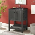 thumbnail image 2 of Modway Steam 24" Bathroom Vanity in Gray Black, 2 of 11