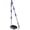 Blue/Silver, variant on Niubya Pooper Scooper for Dog, Poop Scoop with 2 Pack Adjustable Long Handle, Blue&Silver